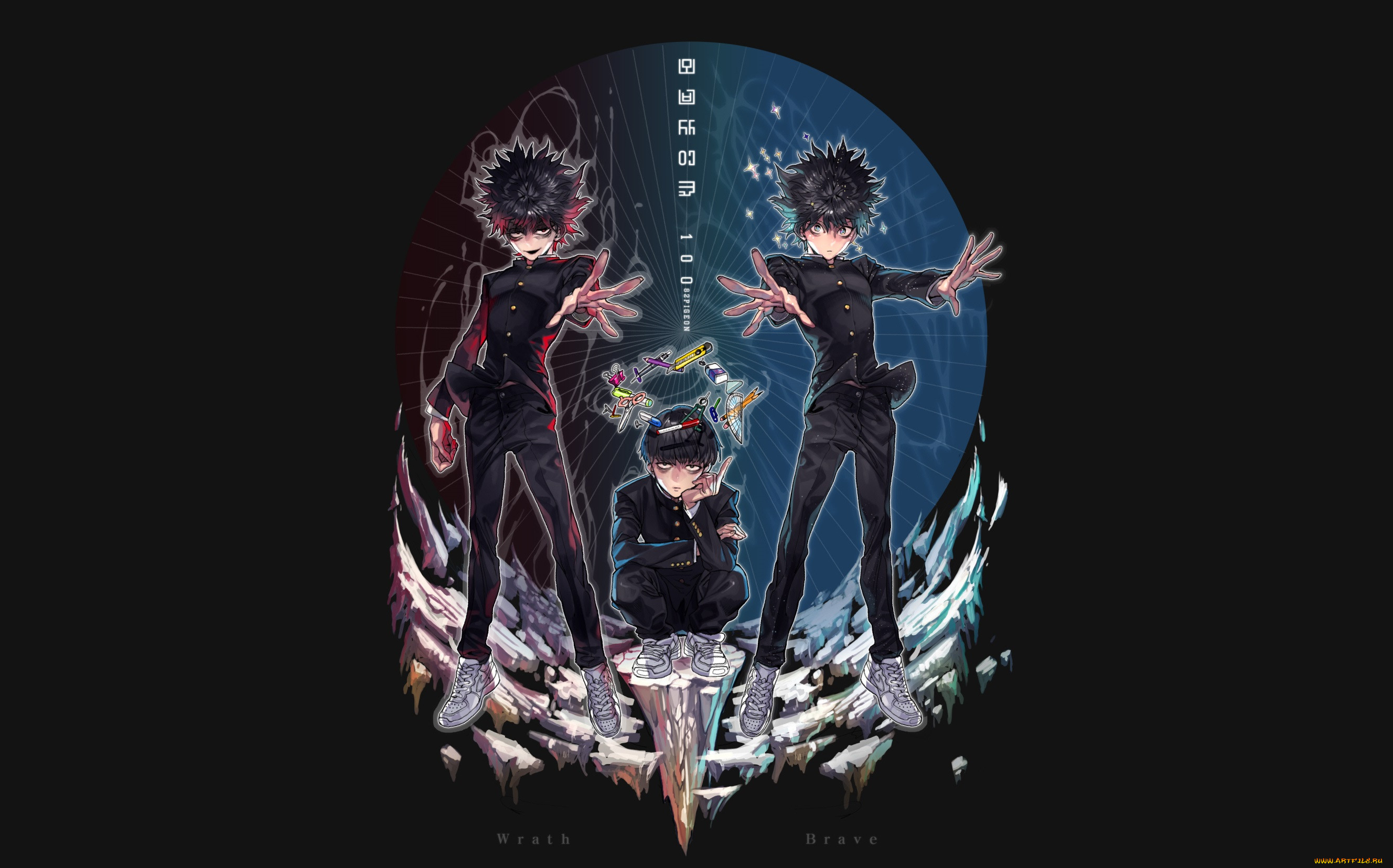 , mob psycho 100, , 